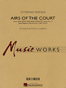 Airs of the Court Concert Band sheet music cover